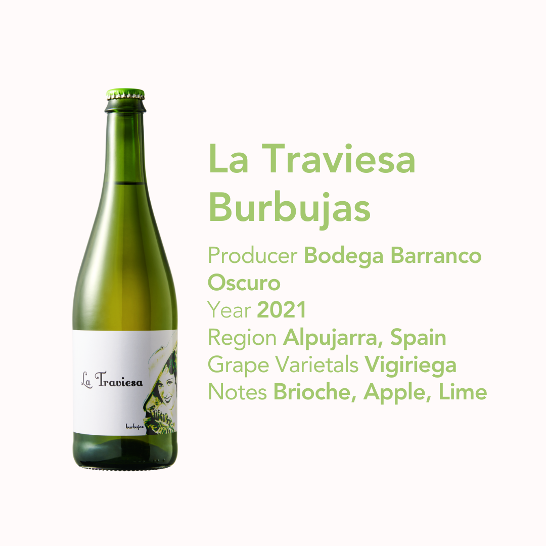 La Traviesa Burbujas 2021 White Wine